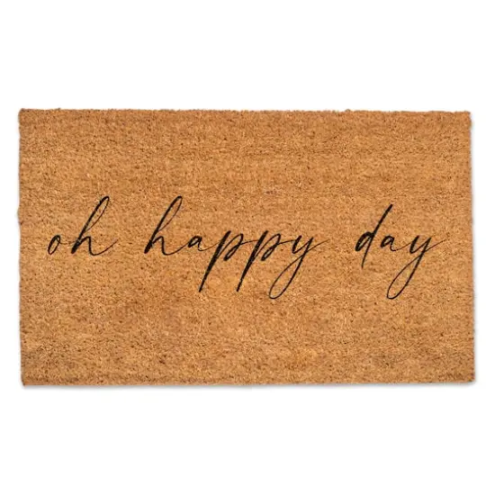 Oh Happy Day Doormat {1}
