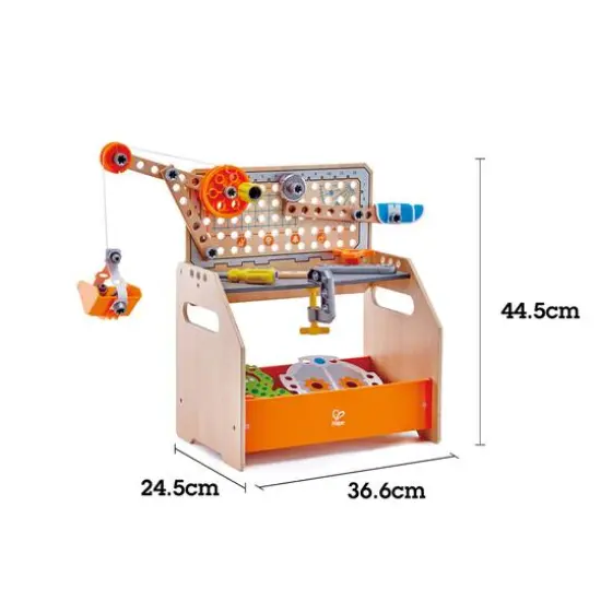 Hape Junior Inventor Discovery Scientific Workbench Set {4}
