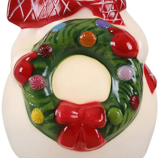 Mr. Christmas 24" Lit Snowman Blow Mold {7}