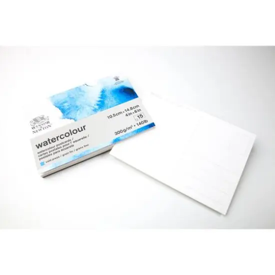 Winsor & Newton&reg; Watercolor Postcard Pad, 4" x 6" {6}