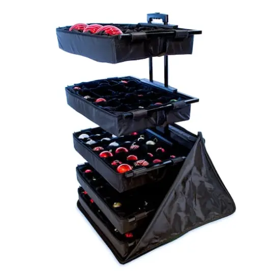 5-Tray Telescopic Christmas Ornament Storage Bag {7}