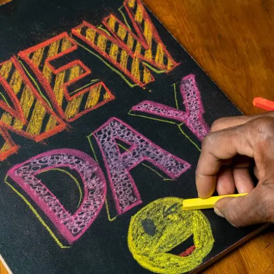 Art Alternatives Black Limited Edition Creative Surface Chalkboard, 11" x 14" {8}