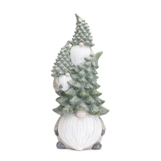 23.5" Stacked Gnomes Figurine {1}