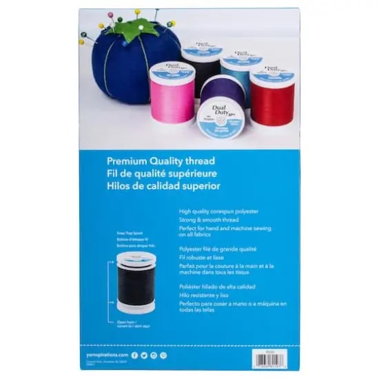 Coats & Clark&trade; Dual Duty XP 50 Spool All Purpose Sewing Thread Set {4}