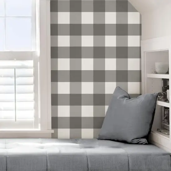 InHome Homestead Plaid Peel & Stick Wallpaper {6}