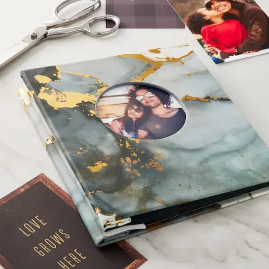 Black Foil 2-Up Photo Album by Recollections&reg; {3}