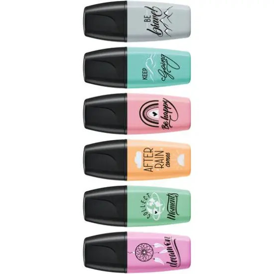 STABILO® BOSS® 6 Color Mini Pastellove Highlighter Set II {3}