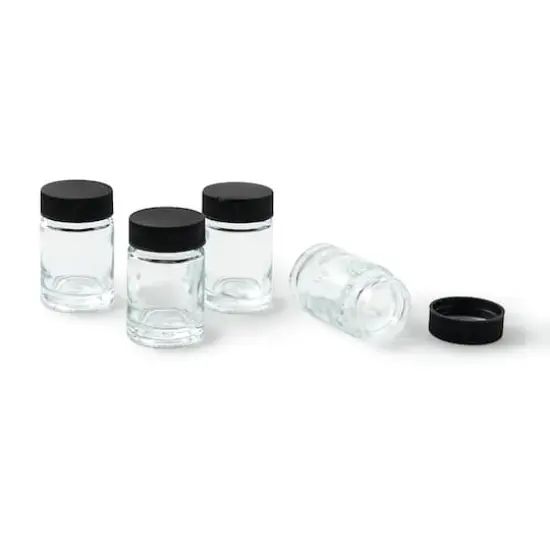 3/4oz. Glass Jars by Artist's Loft&trade;, 4ct. {1}