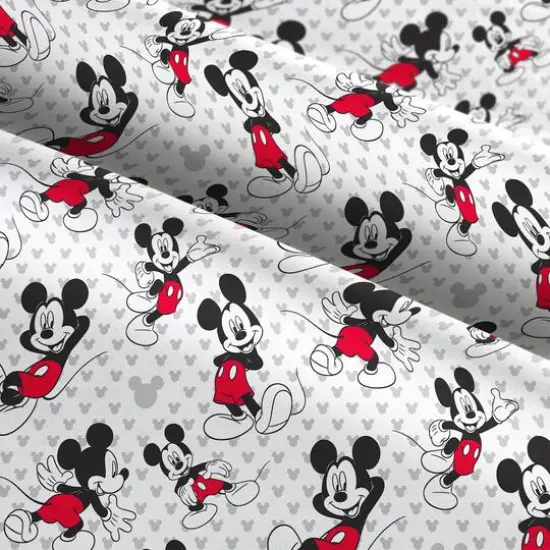 Springs Creative Disney&reg; Mickey Mouse on White Cotton Fabric {3}