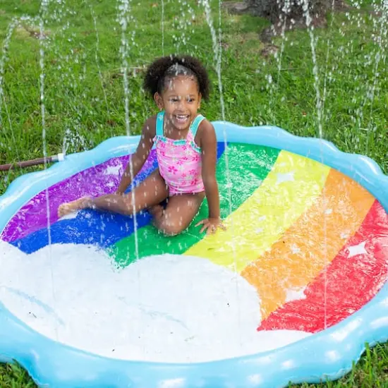 PoolCandy 5ft. Rainbow Splash Pad {3}