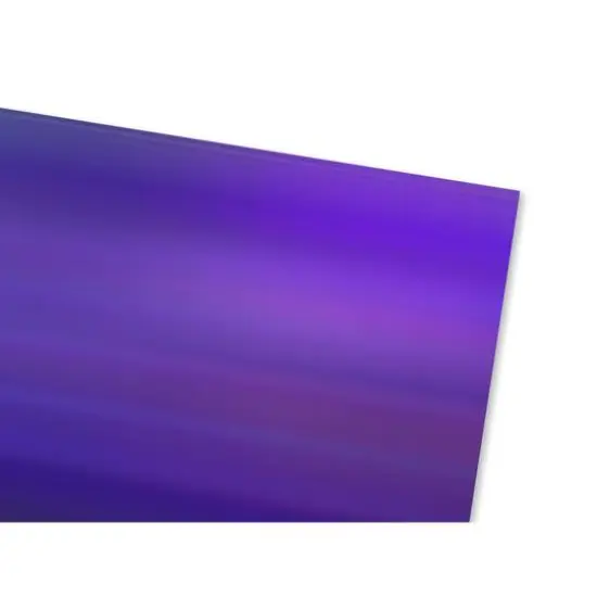 PA Vinyl Holographic Permanent Adhesive Vinyl Purple {3}