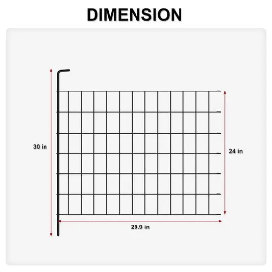 NEX&trade; Mesh Fence Landscape Border, 4ct. {4}