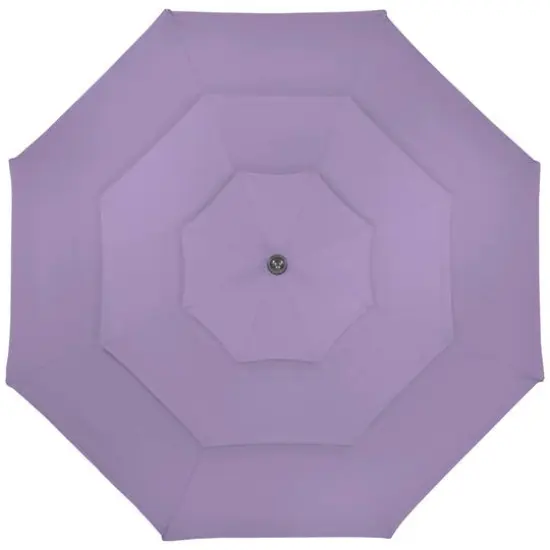 9.75ft. Outdoor Patio Market Umbrella with Hand Crank & Tilt Purple {3}
