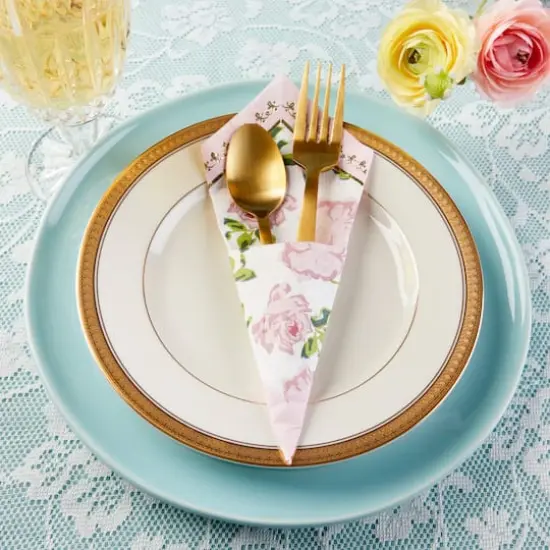 Kate Aspen&reg; Pink Tea Time Whimsy Napkins, 60ct. {3}