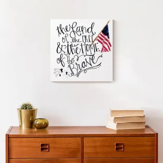 Land of the Free Canvas Wall Art {3}
