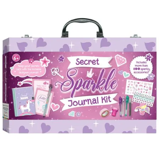 Hinkler Kaleidoscope Secret Sparkle Journal Kit {7}
