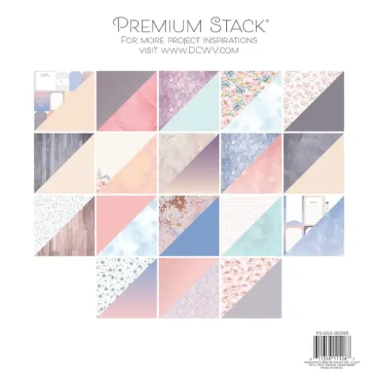 DCWV&reg; Samantha Rose Double-Sided Cardstock Paper Pad, 12" x 12"  {3}