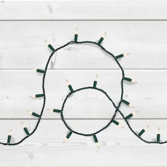 450ct. Clear Mini Christmas Lights With Green Wire {3}