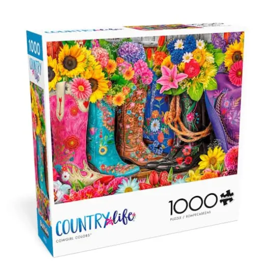 Assorted Country Life 1,000 Piece Puzzle {8}