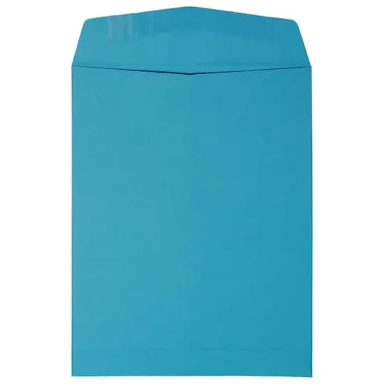 JAM Paper 10" x 13" Recycled Blue Open End Catalog Envelopes, 100ct. {3}
