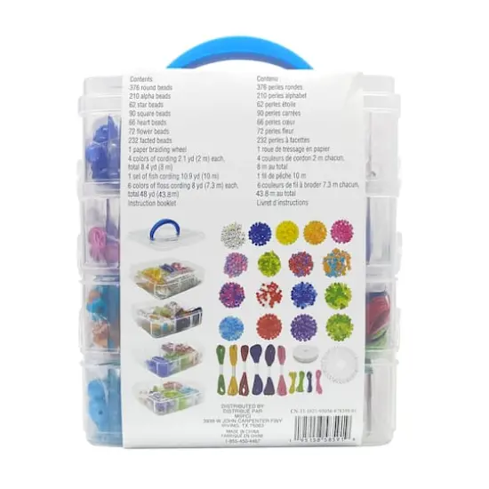 Rainbow Bead Kit Box by Creatology&trade; {8}