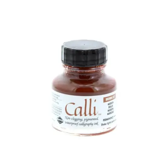 Daler-Rowney&reg; Calli&trade; Ink, 1oz. Brown {1}