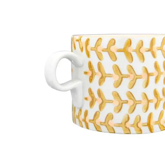 Hello Honey&reg; 12oz. Floral Stoneware Mug Set, 4ct. {6}