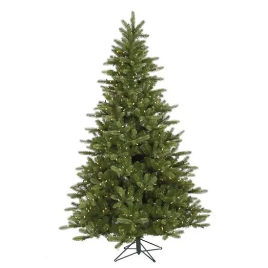 5.5ft. Pre-Lit King Spruce Artificial Christmas Tree, Warm White Dura-Lit&reg; LED Lights {1}