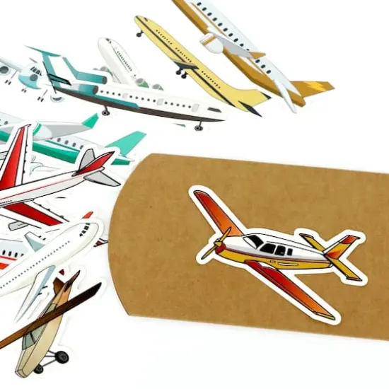 Die Cut Airplane Stickers by Recollections&trade; {3}