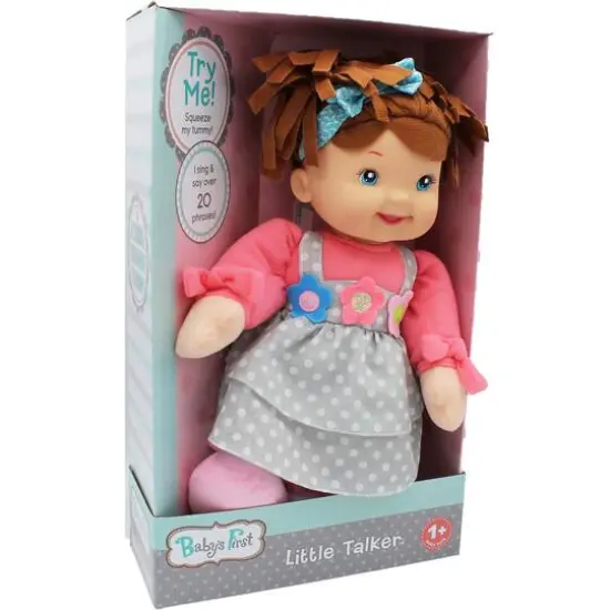 Goldberger Baby's First&reg; Little Talker&trade; Brunette Baby Doll {5}