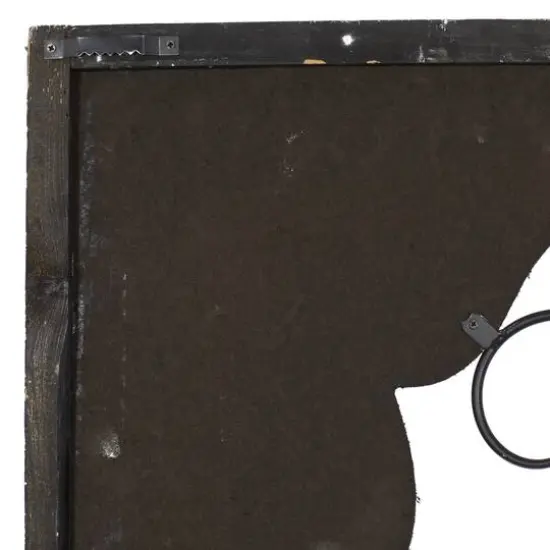 Cream & Brown French Wood & Metal Wall D&eacute;cor {5}