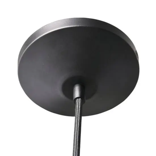 Hello Honey&reg; Robert Stevenson Lighting Theo 10" Matte Black & Brushed Metal Ceiling Light Black/Brass {7}