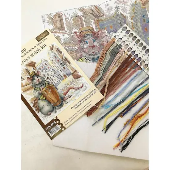 MP Studia Italian Streets Cross Stitch Kit {5}