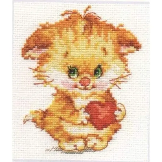 Alisa There Are No Words To Tell About My Love... Cross Stitch Kit {1}