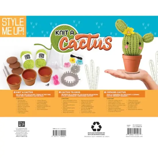 Style Me Up! Knit A Cactus Activity Kit {6}