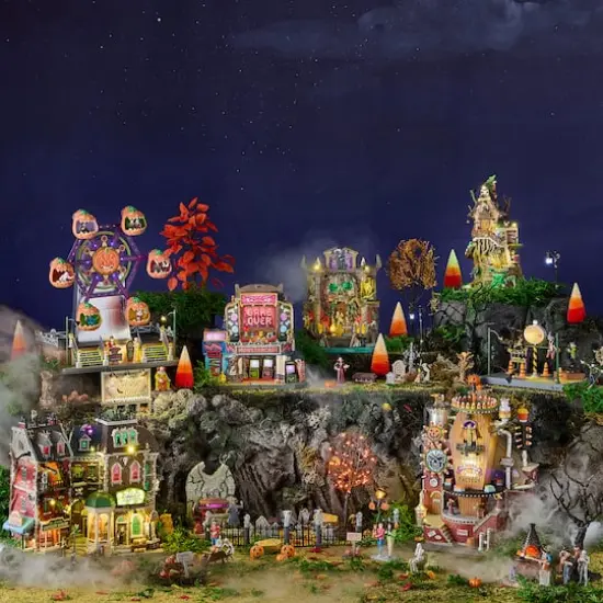 Lemax&reg; Spooky Town&reg; Petrified Forest Tree House {6}