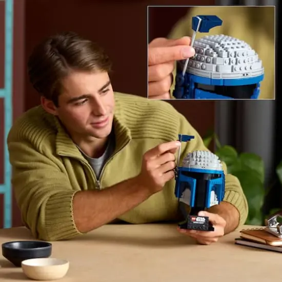 LEGO&reg; Star Wars&trade; Jango Fett&trade; Helmet, Buildable Model Kit for Adults 75408 {7}