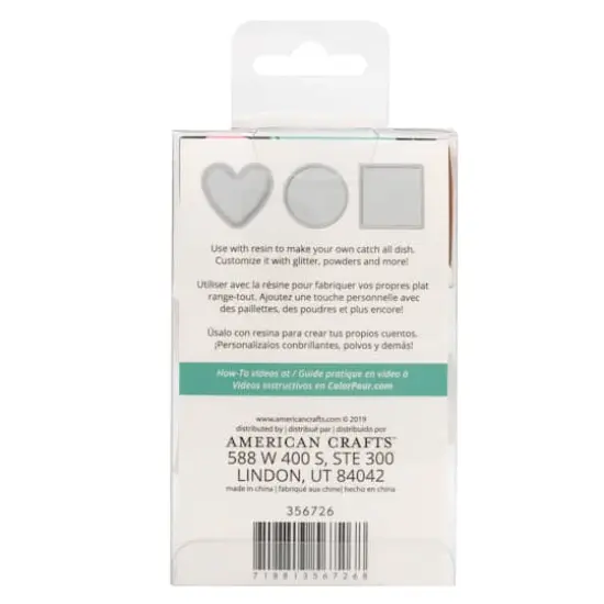 Color Pour Resin Catch-All Dish Molds {5}