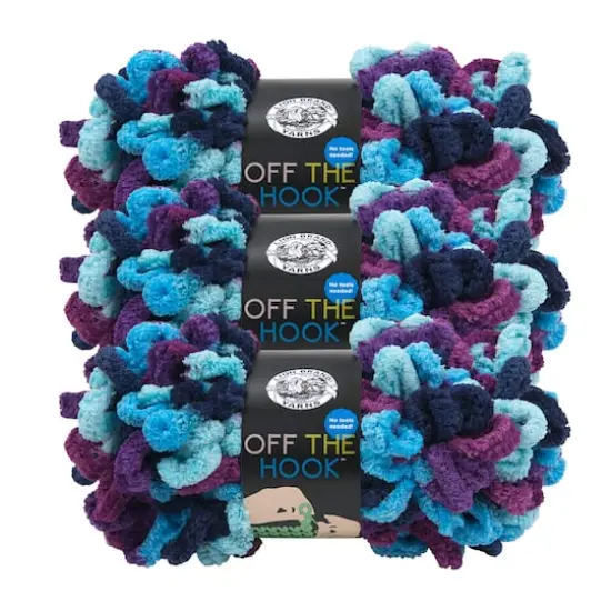 3 Pack Lion Brand&reg; Off The Hook&trade; Yarn Hypnotic {1}
