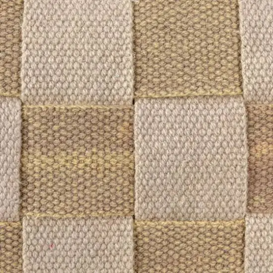 Hello Honey® Olive & Gray Woven Cotton Basket Weave Lumbar Pillow {6}