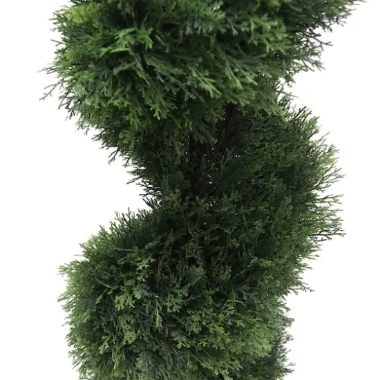 6ft. Potted Green Cedar Spiral Tree {4}
