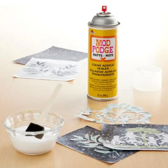 Mod Podge&reg; Clear Acrylic Sealer, Matte {3}