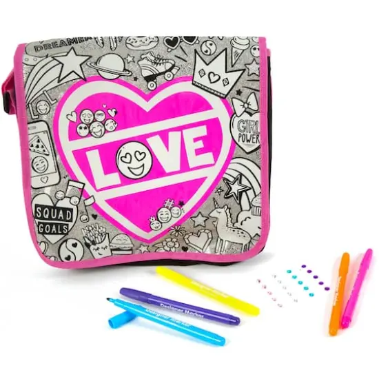 Just My Style&reg; Glitter Messenger Bag {3}