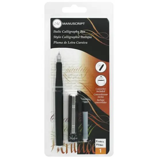 Manuscript Extra Fine Italic Calligraphy Pen Set {1}