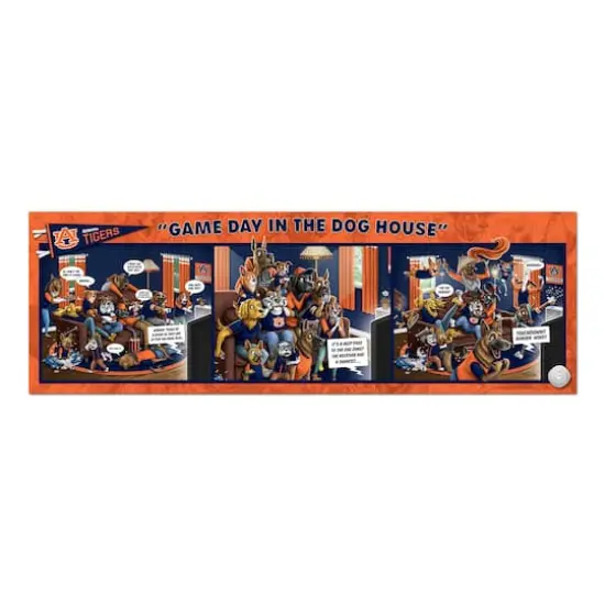 College Game Day in the Dog House 1,000 Piece Puzzle Auburn Tigers {5}