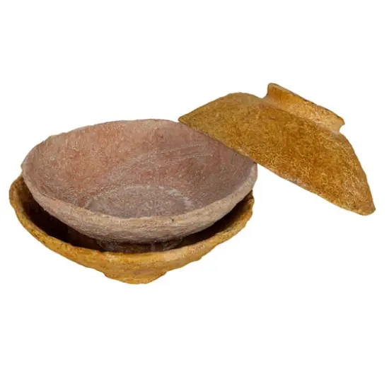 Hello Honey&reg; 8.25" Round Paper Pulp Bowl Set, 3ct. {1}