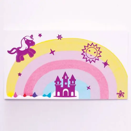 Creativity for Kids&reg; Unicorn Squeegeez Magic Reveal Art {6}