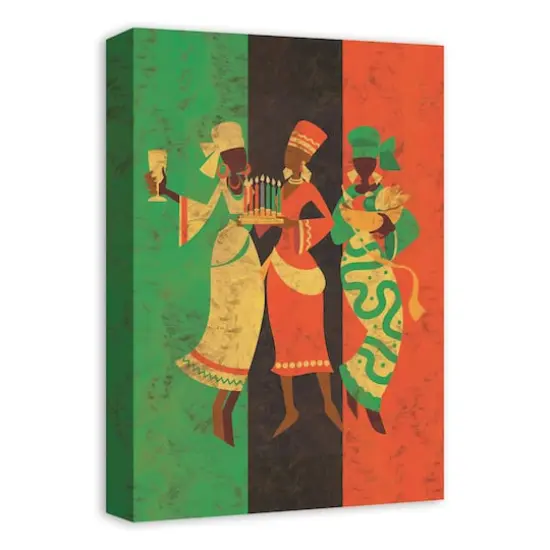 Kwanzaa Celebration Canvas Wall Art {3}