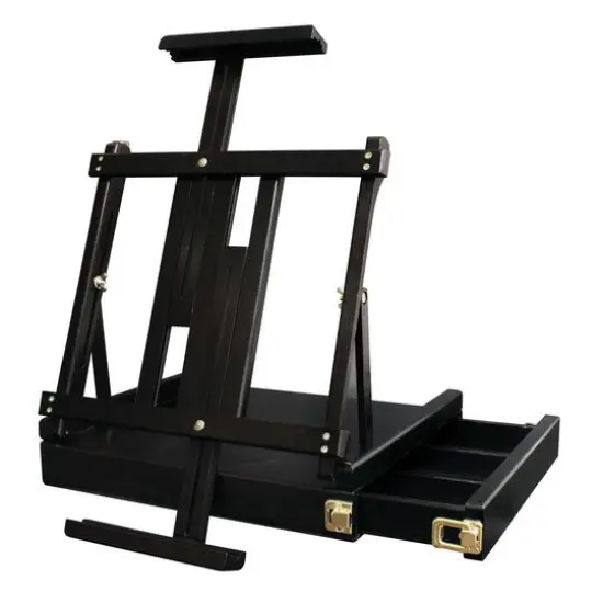 Art Alternatives Black Ravenna Tabletop Sketch Box Easel {1}