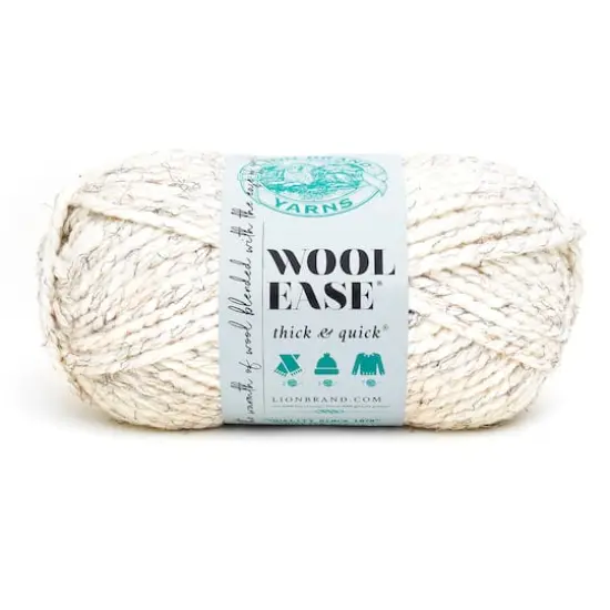 Lion Brand&reg; Wool-Ease&reg; Thick & Quick&reg; Solid Yarn Wheat {1}